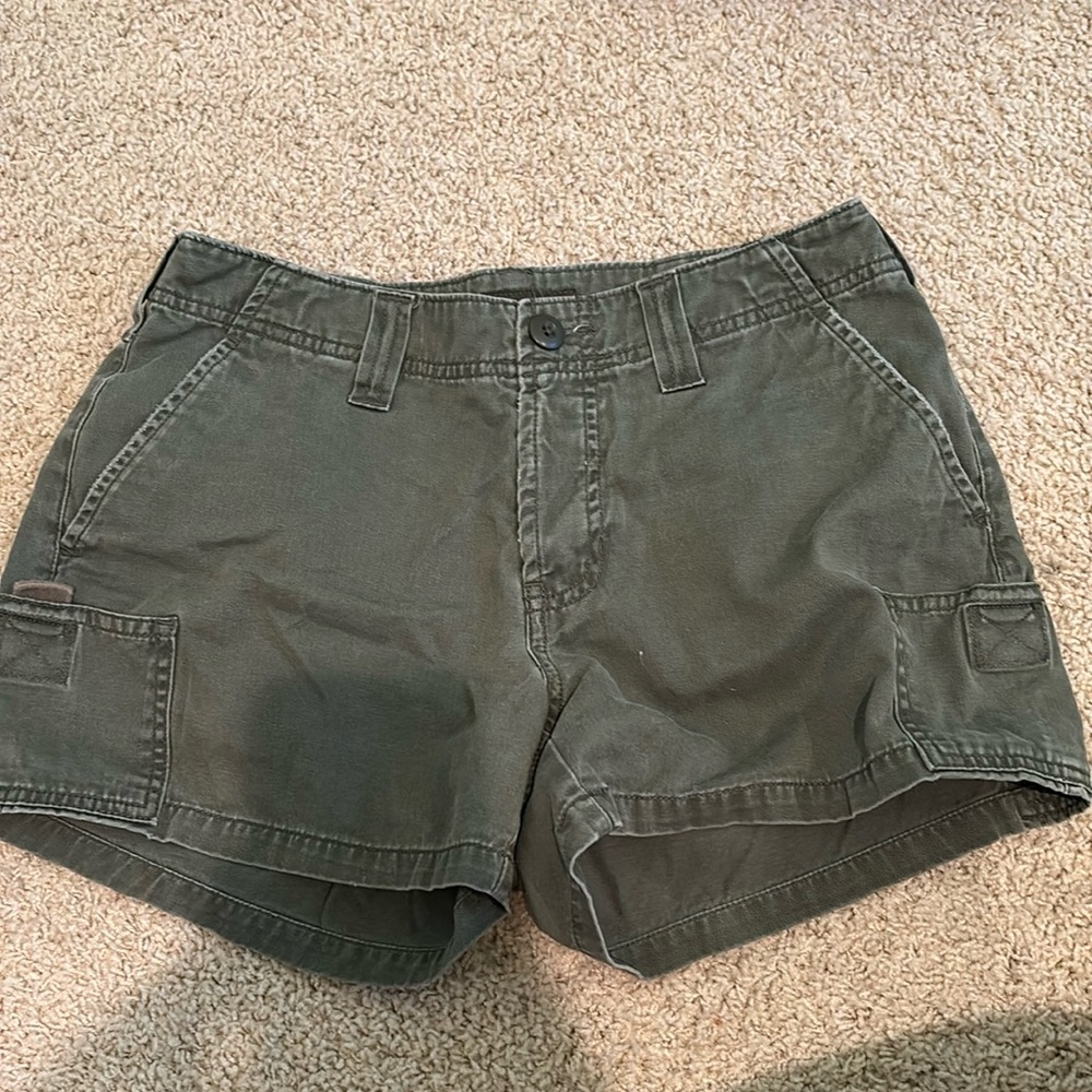 y2k Abercrombie cargo shorts